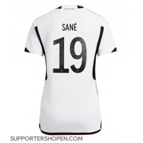 Tyskland Leroy Sane #19 Hemma Matchtröja Dam VM 2022 Kortärmad
